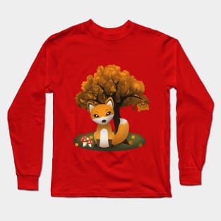 Forest Fox Long Sleeve T-Shirt